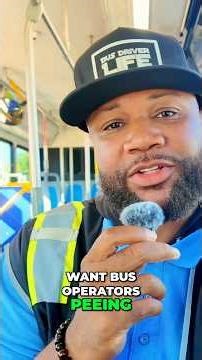 Passengers hate when bus drivers stop to use the restroom! 😡