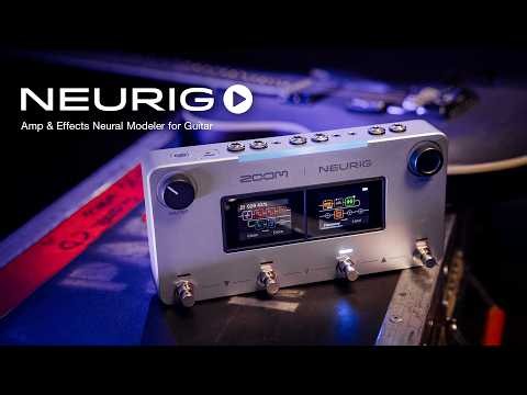 Zoom NEURIG | Neural Amp & Effects Modeler for Guitarists