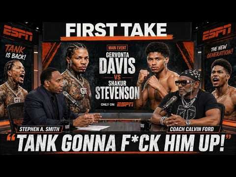 Calvin Ford FINALLY SPEAKS on Shakur Stevenson vs Tank Davis Superfight!