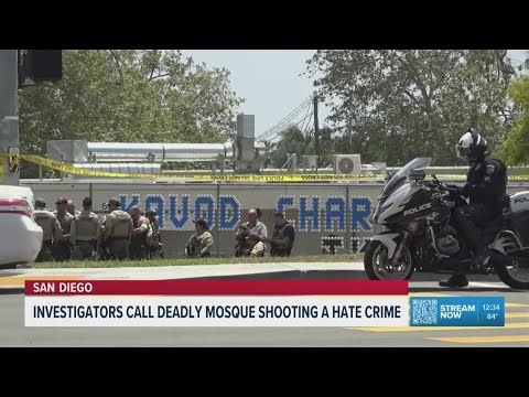 Investigators call deadly mosque shooting a hate crime