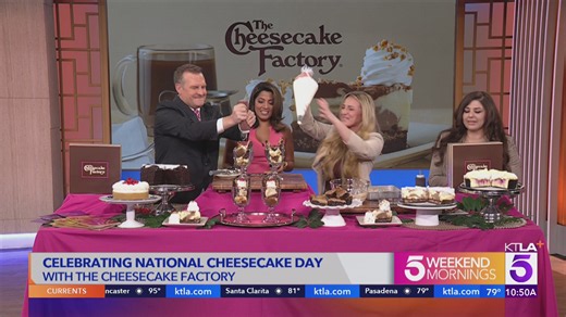 Celebrating National Cheesecake Day with The Cheesecake Factory