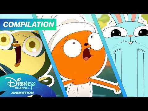 Kiff Full Episodes Compilation! 🐿️🎬 | Halloween, Island Vacation & More! | @disneychannelanimation