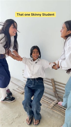 That one skinny student 😂 #shorts #viral #explorepage #relatable