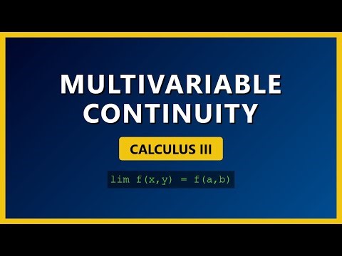 Continuity of Multivariable Functions | Calculus 3 Visualized