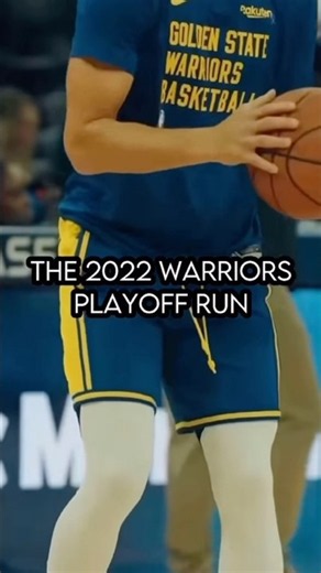 The 2022 Warriors Playoff Run Was Special 🥹 #shorts #basketball #nba #stephencurry