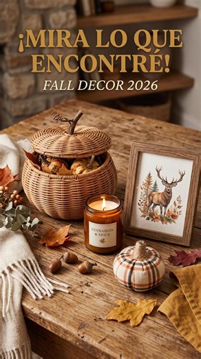 🍂 Decoración de Otoño 2026 | ¡MIRA LO QUE COMPRÉ! Hobby Lobby Fall Decor