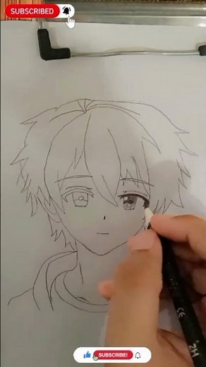 Easy Anime Boy Sketching Tutorial | Step-by-Step Drawing