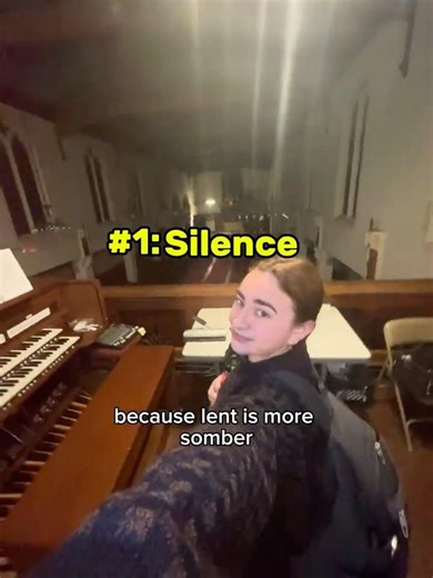The truth about Lent for organists... #organ #churchmusic #catholic #lent