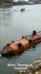 The First Submarine Ever Built | A 400-Year-Old Underwater Invention. #FirstSubmarine #shorts