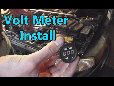 DIY Voltage Meter Install - The Racing Seat