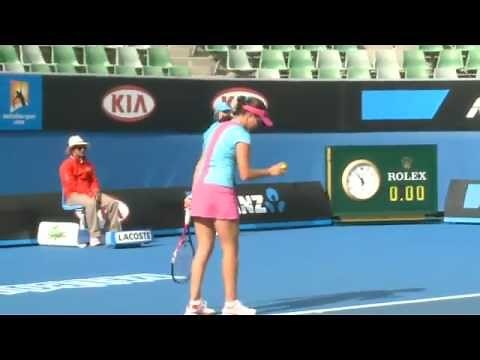 Australian Open Qualifying 2012: Robson v Oudin