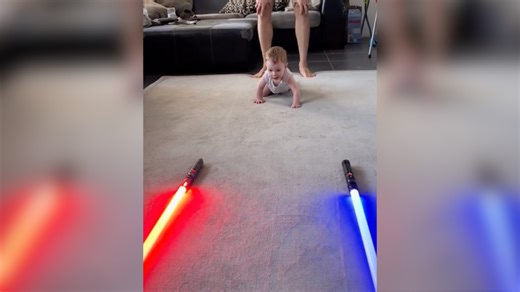 Jedi Baby Asked To Choose Between The Good & Dark Side—Did He Become “Darth Diaper”?