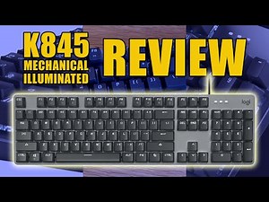 K845 Mechanical Illuminated REVIEW Video - Talking About Mechanical Keyboards