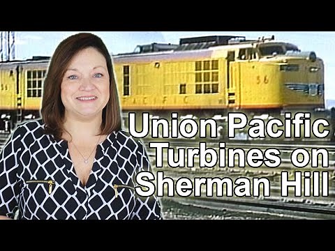 See Mighty Union Pacific Turbines Battle Up Sherman Hill!
