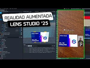 How to Create Augmented Reality from Scratch | Lens Studio Snapchat 2025