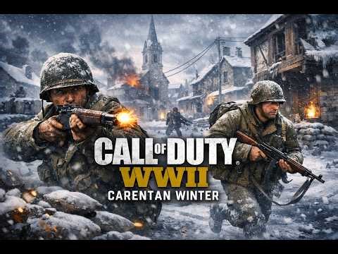 PS5 Gameplay on Carentan Winter Proves COD WWII Hasn’t Lost Its Edge