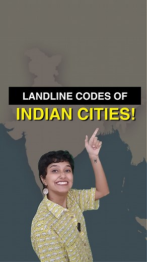 Kavya Karnatac on Instagram: "Aapka landline code kya hai? > In India, each city has a special code with which all the landlines in that city begin. This code is called Subscriber Trunk Dialling (STD) code. > Large Metropolitan cities only have 2 digit codes like New Delhi (11), Mumbai (22), Hyderabad (40), Chennai (44), Ahmedabad (79). > Some big towns, important cities have codes with three digits. Like Gurugram (124), Jaipur (141), Surat (261). > Cities of India with their codes: Srinagar 194