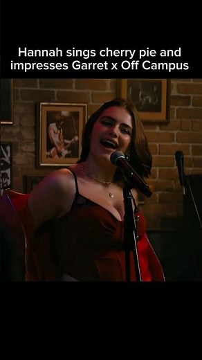 Hannah sings cherry pie and impresses Garret | Off Campus #offcampus #prime #shorts