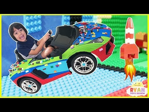 Family Fun Mayka Toy Block Tape Challenge!