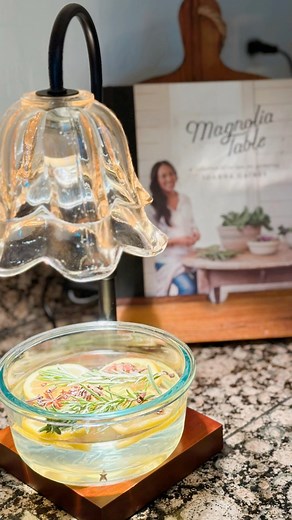 Your home will smell amazing with this DIY simmer pot! 🍋✨ So easy & natural! Here's the recipe:🔥 1-2 cups boiling water 🍋 Lemon slices 🌿 2 sprigs rosemary 🍨 1 tbsp vanilla ⭐️ 3 star anise 🤎 A pinch of whole cloves. Simmer on the stove, in a crockpot, or use a candle warmer! Are you going to try it? #homefragrance #cozyhome #diyhome #freshscent #potpourri #hometips #craftyglam | Crafty Glam with Mandy