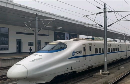 【长带鱼达速跨站】D3141 南京南--龙岩 正线达速跨越海宁西站，CRH2B-2120
