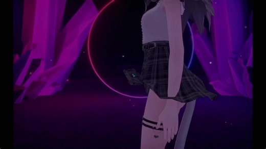 KDA- The Baddest (Mmd cover another version) #mmd #fyp #vrc #dance #VRChat