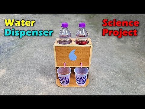 Science exhibition project working model - Water Dispensers | Science Project for school 2025