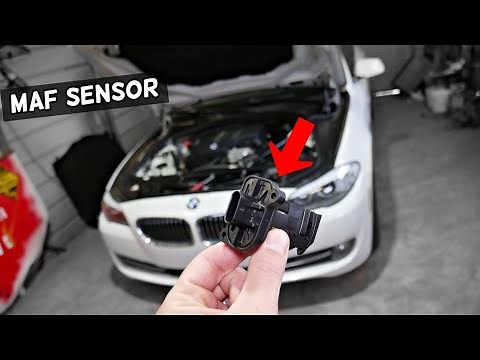 BMW F10 F11 MAF SENSOR REPLACEMENT LOCATION. BMW 520i 523i 528i 530i 535i 518d 520d 525d 530d 535d
