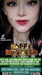 Happy New Year from Ange Maya! Thank you for your support in 2023. I look forward to our continued partnership and friendship in 2024. With much love, light and gratitude, https://youtube.com/shorts/I1b6dUZw7qg?si=SKTGu96RbPNqoGq9 AngeMaya.com | angemaya
