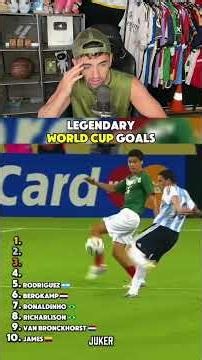Top 10 best World Cup goals 😱 #goals #worldcup #top10