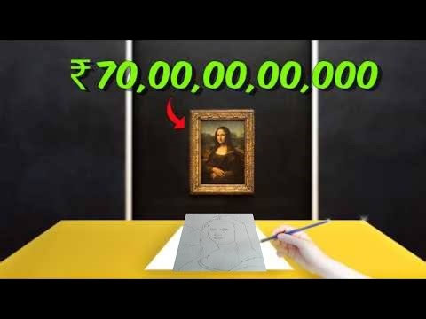 How to Draw Mona Lisa Outline Step by Step – Easy Art Tutorial