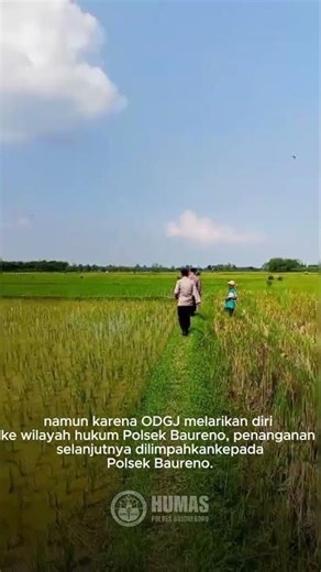 Respons Cepat Penanganan ODGJ, Polres Bojonegoro Pastikan Situasi Tetap Kondusif