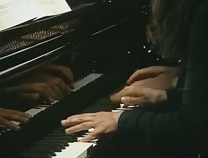 Martha Argerich & Nicolas Economou play "Piano Sonata for four hands K. 381 (I. Allegro)" by Mozart | Pianoforte