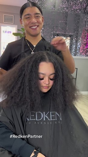 Curly Hair Transformation with Redken Products
