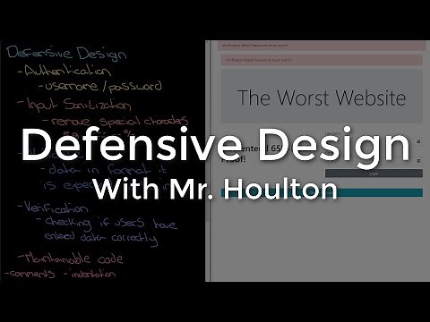 2.3.1 Defensive Design - Revise GCSE Computer Science