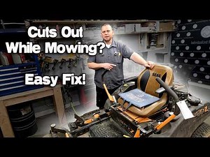 Scag Liberty Z Dies When Mowing? Zero Turn & Riding Mower Diagnosis Process For Mower That Cuts Out