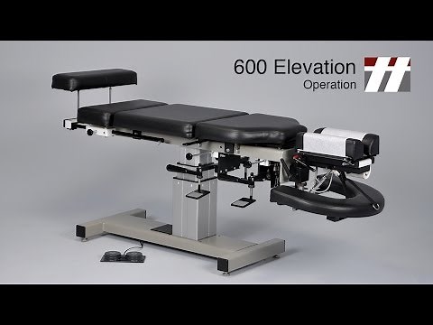 600 Elevation Operation: Thuli Chiropractic Table