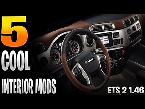 5 SPLENDID TRUCK INTERIOR MODS for ETS 2 1.47/1.46 | ETS2 mods