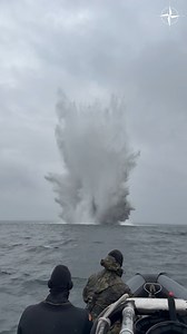 In the #BalticSea, 🇩🇪 German Minehunter FGS Datteln (M1068) neutralised a Danish mine as part of @SNMCMG1’s mission during #BALTOPS25 Neutralizing mines ensures safe passage for both commercial and military vessels. #WeAreNATO | NATO Maritime Command