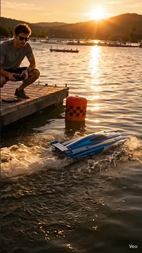 This RC Boat is INSANELY Fast 🌊⚡