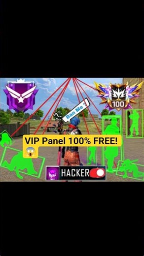 FREE VIP Panel 😱 | Free Fire Auto Headshot Trick | 100% Working#FreeFireIndia #FreeFireMax