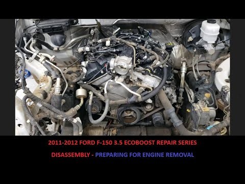 💥💥3.5 ECOBOOST HOW-TO SERIES: DISASSEMBLY OF THE 2011 - 2012 FORD F-150 2WD TRUCK FOR ENGINE REMOVAL