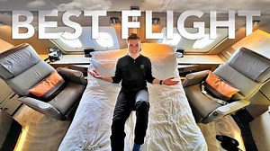 Amazing In-Flight Meal in Singapore Airlines DOUBLE A380 First Class! #travel #food #review | Nonstop Dan