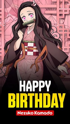 Anime Spotlight | Anime News on Instagram: "28th December Is the Birthday of The Cutest Anime Girl 💓💕 Nezuko Kamado ( Demon Slayer ) . . . #nezuko #tanjiro #demonslayerinfinitycastle #demonslayer #nezukobirthday"