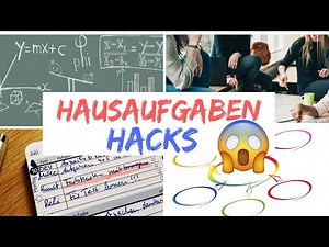 5 Hausaufgaben Hacks/Tipps/Schritt-für-Schritt-Anleitung (Besser-Schneller-Ohne Stresss)