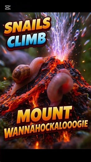 “Snails Climb a VOLCANO?! 🌋🐌 (Tiny Tank Adventure)”