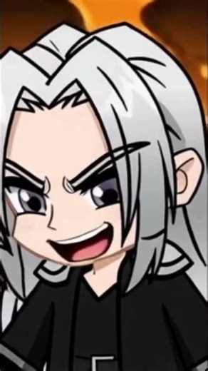 Gacha Club Short Video: Sephiroth: "Now Then, They Shall Crumble!"😈 (YouTube Shorts)