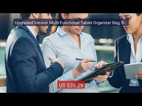 Upgraded Version Multi-Functional Tablet Organizer Bag, 9.7in ... — Best Buy 2026 | Great Quality!