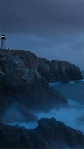 The loneliest lighthouse at the edge of the world ❄️