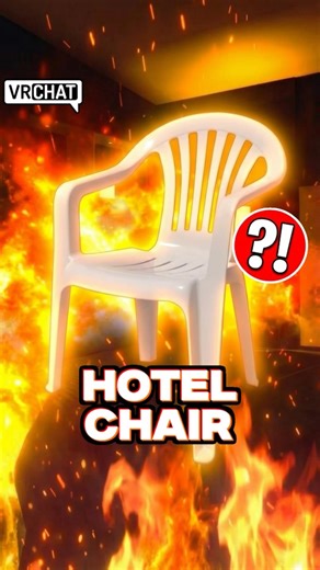Why Every Hotel Room Has That One Chair 😳 #vrchat #vrchatmemes #memes #fyp #hotelchair